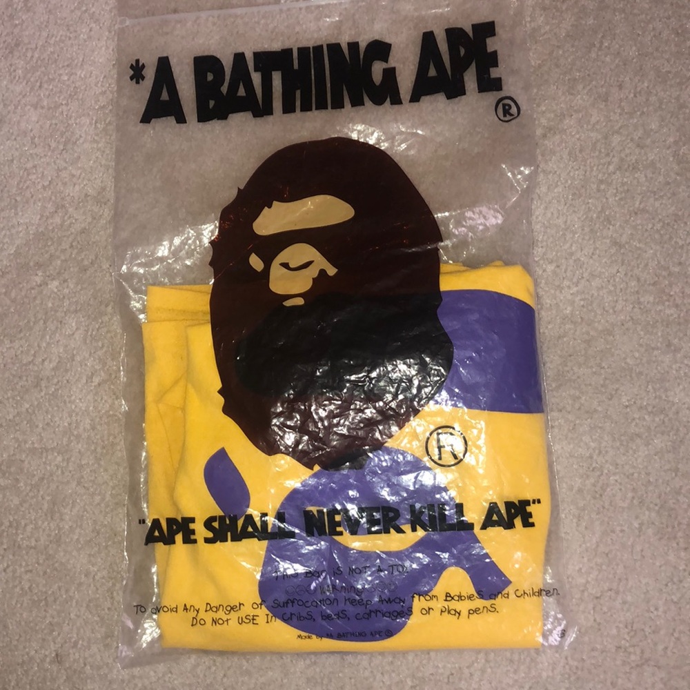 Bape t shirt large
